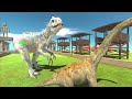 Dinosaur War - Spinosaurus Vs Indominus Rex