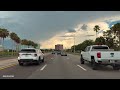 DRIVING TOUR 4K CLEARWATER FLORIDA to TAMPA FLORIDA