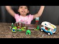 LEGO Toy Story 4 RV Vacation - Unboxing, Build, Play & Stop Motion Fun!!