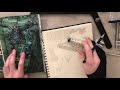Inglorious Rex 2 Sketch Time Lapse #9
