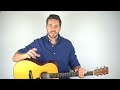 How to Play Slow Dancing in a Burning Room by John Mayer - Acoustic Fingerstyle Lesson