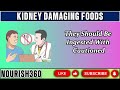 Surprising! Avoid These 5 Foods That Can Destroy Your Kidneys Fast - Dr. William Li