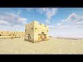Minecraft: How to Build a Starter Desert House!