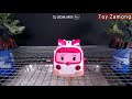 Robocar Poli toy cars get washed - toy Car Wash for kids[Toy Zamong]