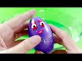 Finding Numberblocks Rainbow Dinosaur Eggs with SLIME Coloring! Satisfying ASMR Videos