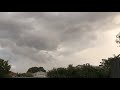 Storm clouds time lapse