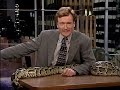 Steve Irwin Introduces Conan To A Crocodile | Late Night with Conan O’Brien