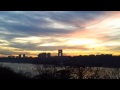 View of the George Washington Bridge NYC Sunset