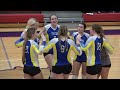 Triton [22-4] at South Central [29-0] Varsity Girls Volleyball 🏐 10-5-2023