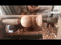 Wood newel post top | Woodturning projects |