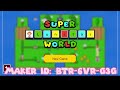 My super Mario maker 2 super world trailer