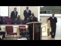 Elder O'Neil Fisher preaching 