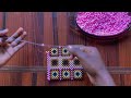 HOW TO MAKE A GRANNY SQUARE TOTE BEADED BAG | This was a subscriber's request!💕