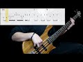 Red Hot Chili Peppers - Wet Sand (Bass Cover) (Play Along Tabs In Video)