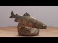 Power Carving A Fish - Firewood Trout