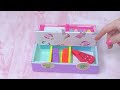 DIY schol supplies / How to make a stationery organizer with cardboard
