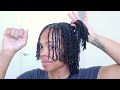 How to Refresh Mini Twist | Two-Strand Twist | Natural Hair | length retention