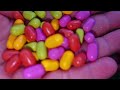 Satisfying Video ASMR🌈🍭Lollipops candy and chocolate Yummy candy Cutting video🍬🌈