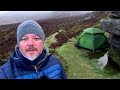 CLOUD PEAK 2 Wild Camp | Peak District | Salt Cellar | Testing New Tent | Budget Hilleberg Allak 2