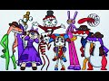 The Amazing Digital Circus Episode 2 Coloring Pages / Coloring New Characters from Digital Circus