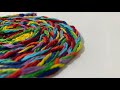 How to make an easy Rainbow Coaster