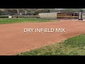 Infield Dirt Preparation - Baseball