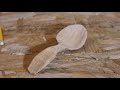 Birth of a Spoon - Spoon Carving Video - Carving a spoon