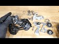 Easy Explanation Of The Rear Derailleur Parts. What Is The Rear Mech Made Of? 4K