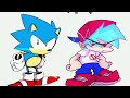 FNF' Mario Sing And Game Rhythm 9 but Sonic sings it