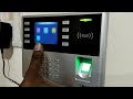 How to add/enroll face and finger in biometric attendance in telugu