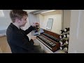 'Prelude in F Major' on one of the most beautiful Pipe Organs - J. S. Bach played by Paul Fey