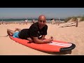 Como ponerse de pie en una tabla de surf - Escuela Cantabra de Surf TV