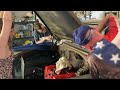 Vid 1 of 2 #55chevy #removing the #hood