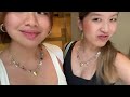 Living Alone in NYC | date night, healthy habits, diy charm necklace