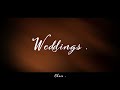 Weddings . [Instrumental version]