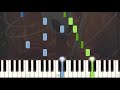 Bonebottom - Silksong [Piano Tutorial] (Synthesia)