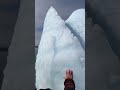 Close encounter with an iceberg in Greenland #iceberg #greenland