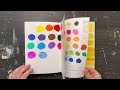 Create A Color Swatch Sketchbook To Test Your Art Supplies