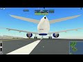 PTFS A220 late butter landing Roblox | #swiss001landing