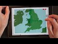 ASMR 1hr Geography Quizzes - Europe - iPad Tapping