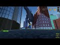 Roblox  I'm running from oliver while he is zilla jr In a kaiju infested world