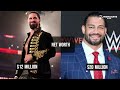 SETH ROLLINS VS ROMAN REIGNS COMPARISON 2024 #wwe #wrestledata #romanreigns #whatculture #viral #yt