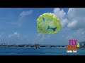 Jet Ski and Cancun Seaside Parasailing with Transportation