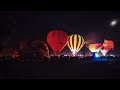 Hot Air Balloon Night Glow in Methven NZ0624