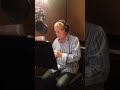 Frazer Hines recording for Big Finish Productions
