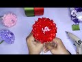 DIY | Cara Membuat bunga Dari Pita Satin | Dahlia #satinribbonflowers