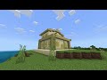 I built my starter house in Minecraft Truly Bedrock!