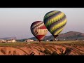 Kappadokia. Flight on air balloons. June 2024