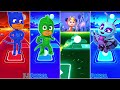 PJ Masks All videos MegaMix - CatBoy 🆚 Owlette 🆚 Gekko 🆚 Night Ninja 🆚 An Yu 🎶 Tiles Hop EDM Rush