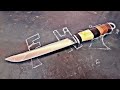 Making a knife from a bearing